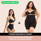 Combo Diamond & Garnet – Sustentação e Conforto no Dia a Dia