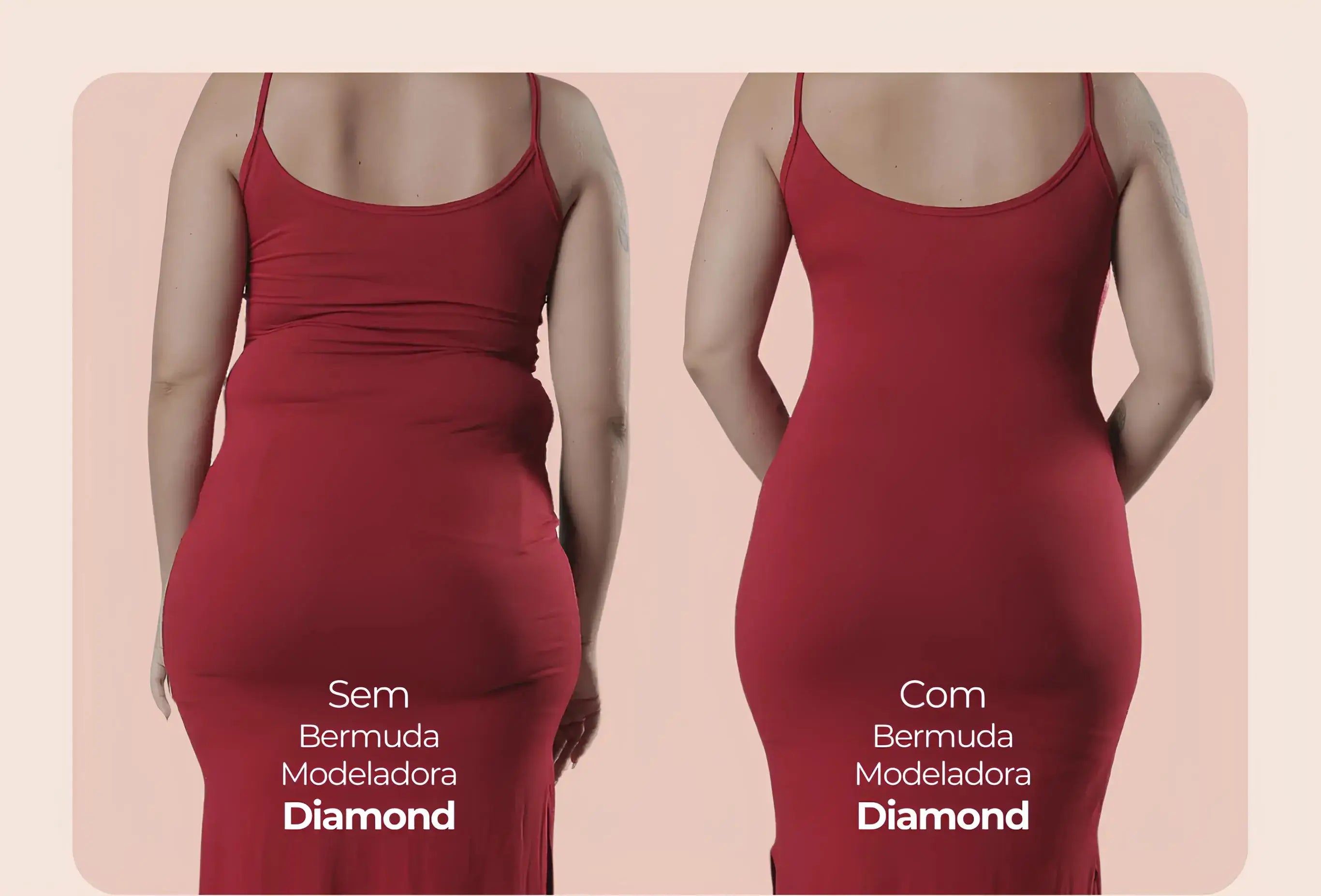 Combo Diamond – Kit com 2 Unidades da Bermuda Modeladora Diamond (A mais moderna do Brasil)
