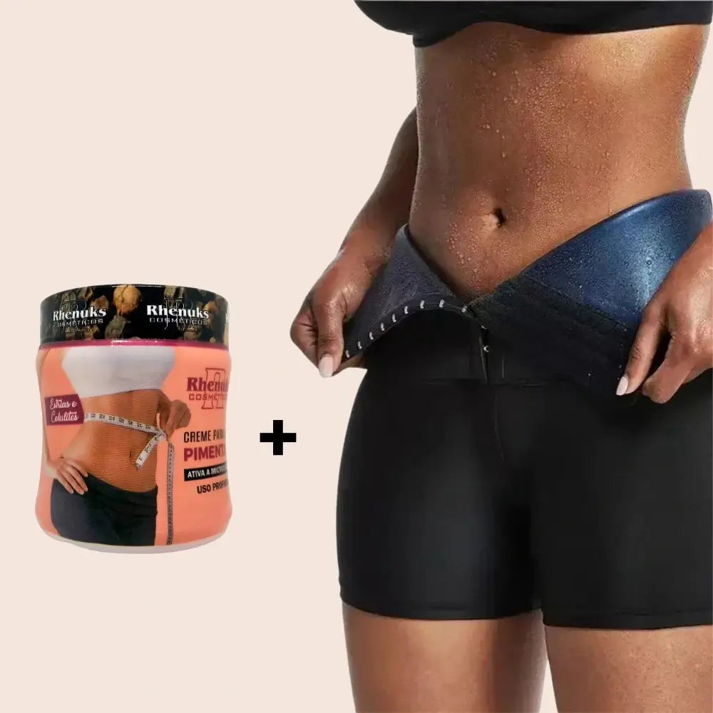 Combo Sapphire – Efeito Sauna com Creme Redutor de Medidas 1