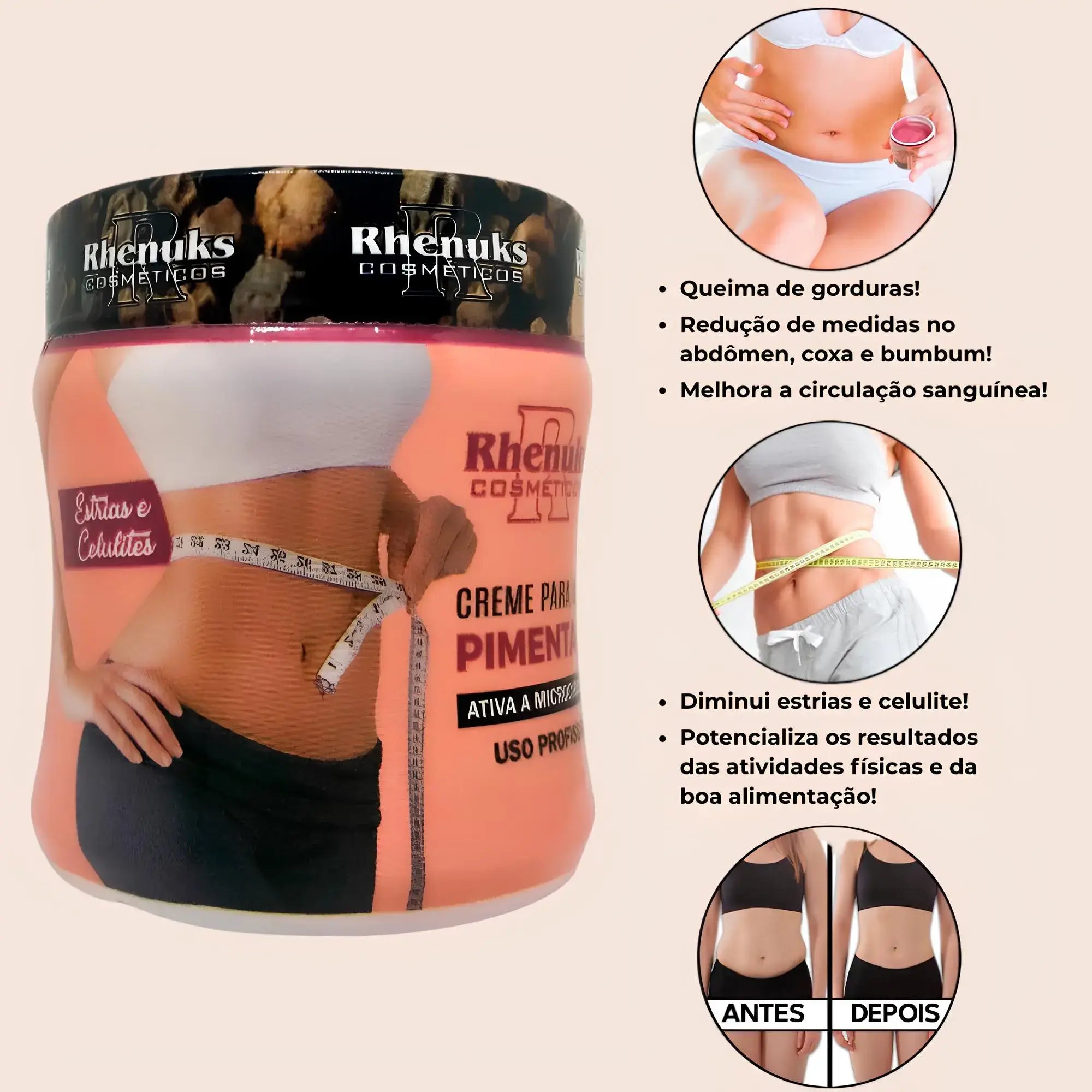 Combo Sapphire – Efeito Sauna com Creme Redutor de Medidas