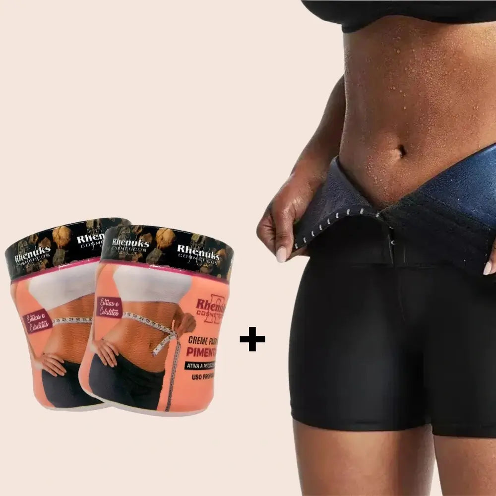 Combo Sapphire – Efeito Sauna com Creme Redutor de Medidas 1