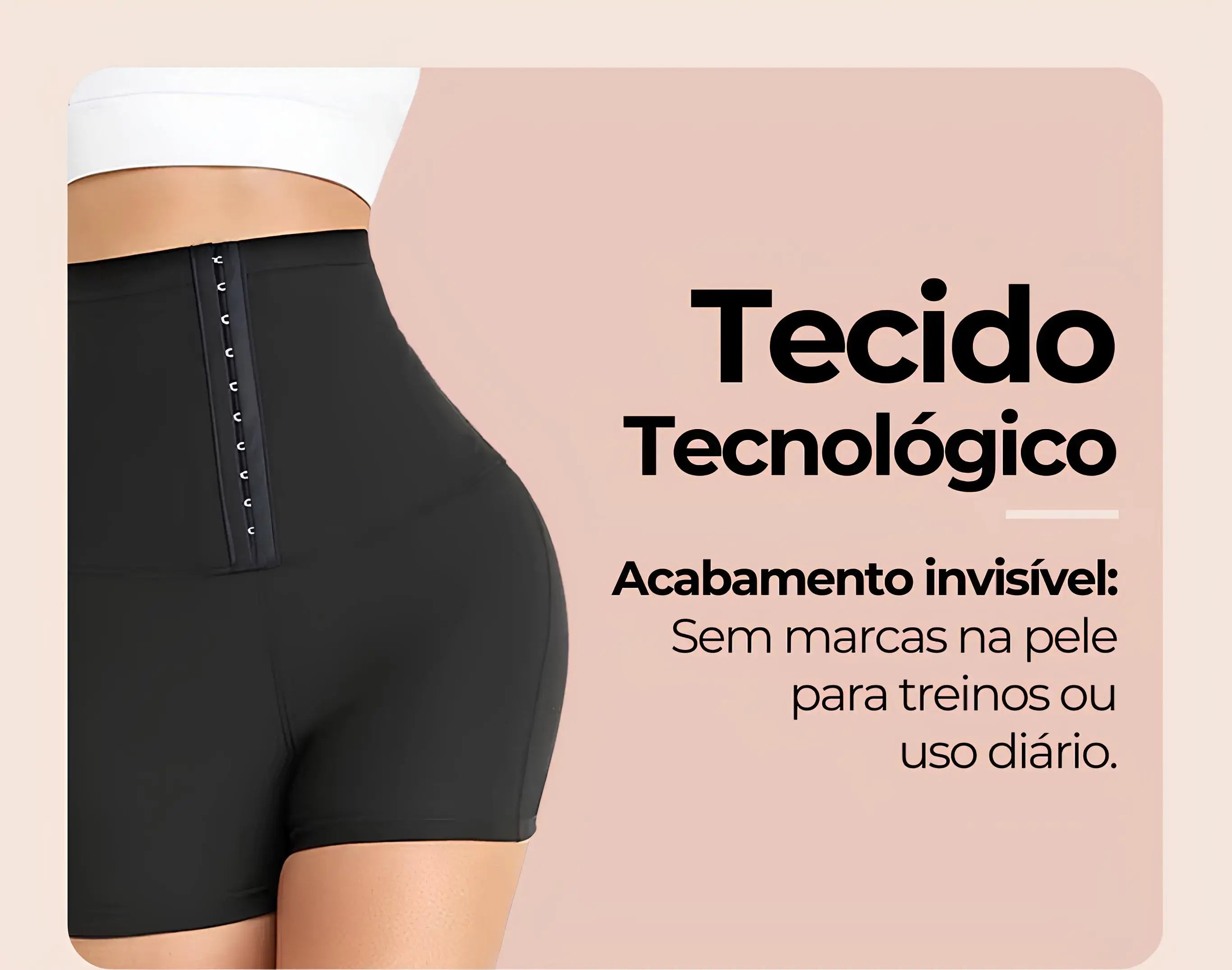 Bermuda Modeladora Sapphire – Efeito Sauna com Suporte e Conforto