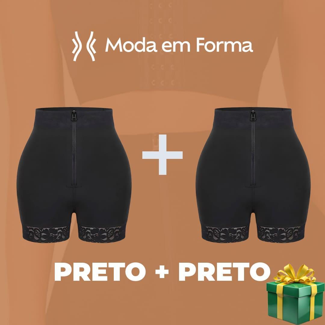 Bermuda Modeladora Slim Forma - Compre 1 Leve 2