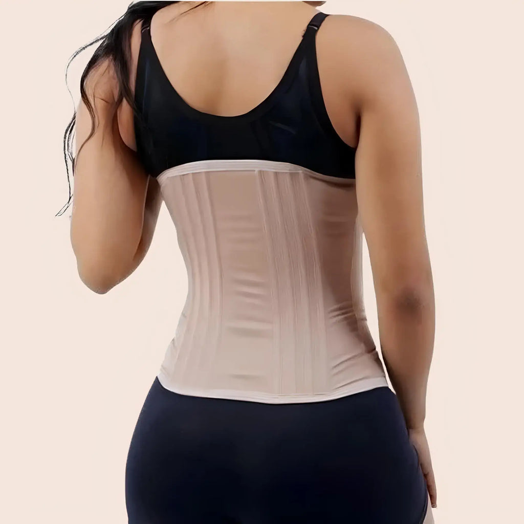 Cinta Modeladora Aquamarine – Alta Compressão e Suporte com 12 Barbatanas