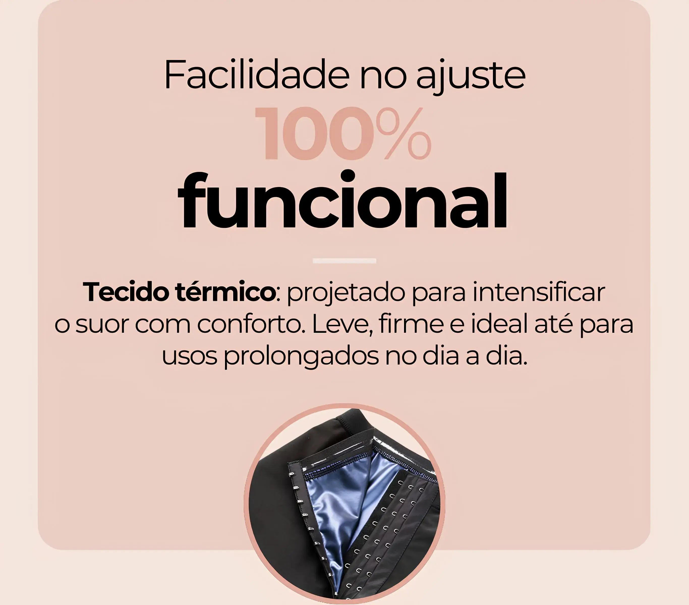 Bermuda Modeladora Sapphire – Efeito Sauna com Suporte e Conforto