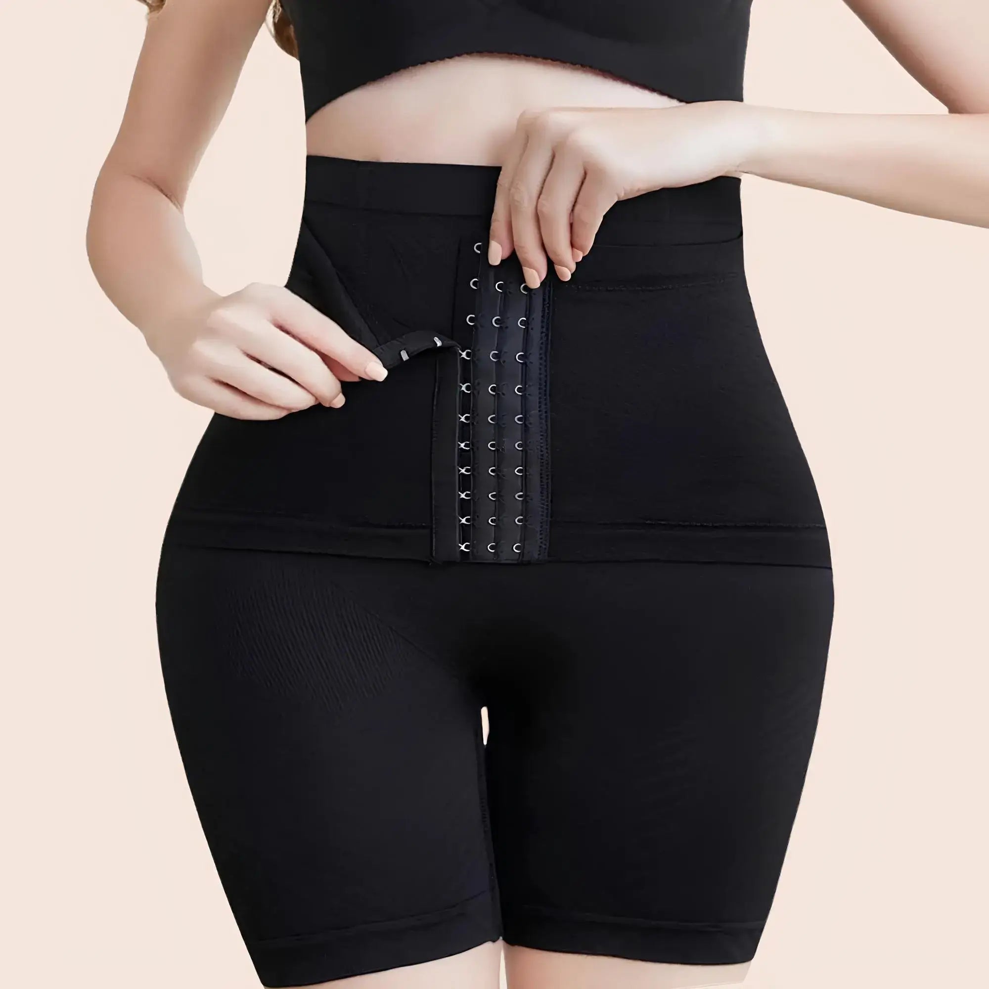 Bermuda Modeladora Emerald – Alta Compressão com Espartilho Frontal