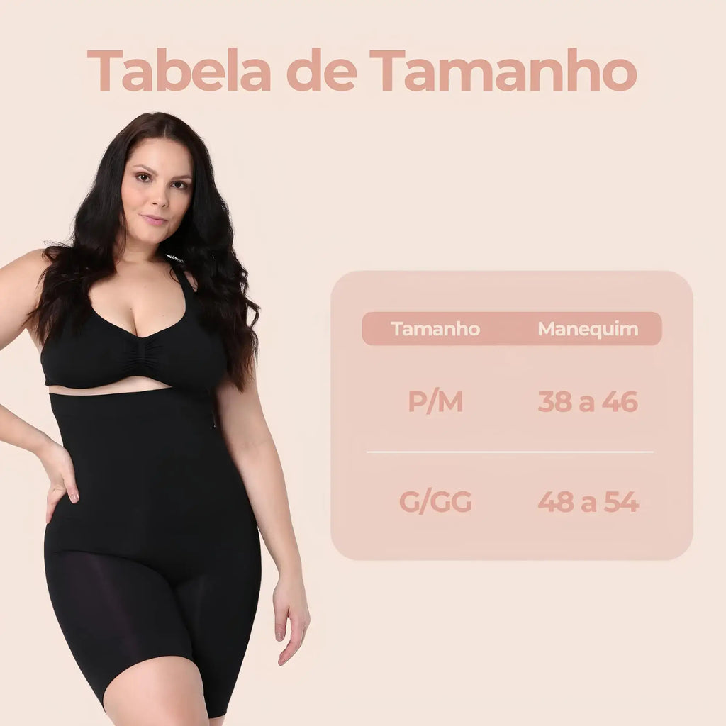 Bermuda Modeladora Ruby – Suporte e Conforto para o Dia a Dia