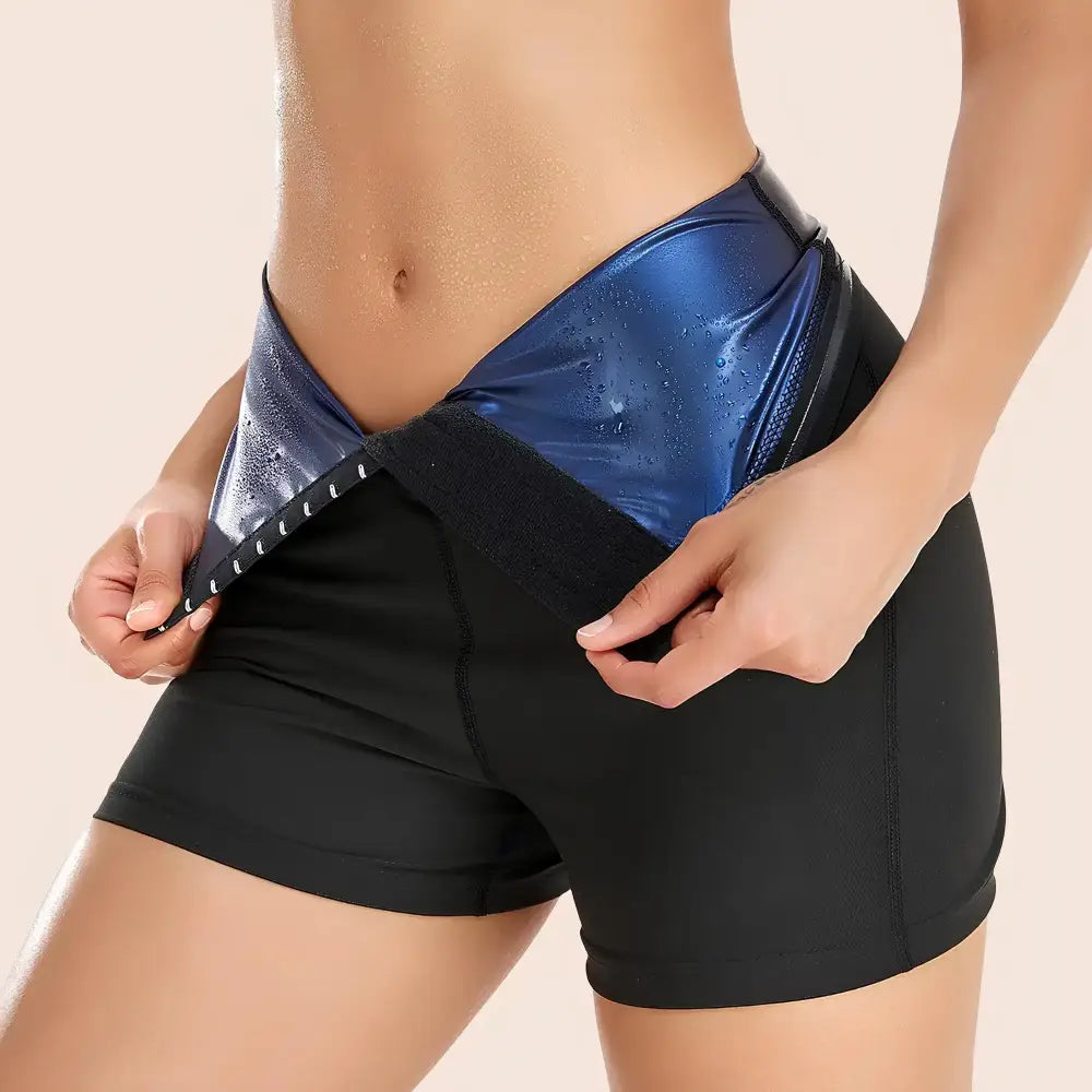 Bermuda Modeladora Sapphire – Efeito Sauna com Suporte e Conforto - Modelador