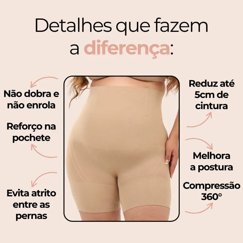 Combo Diamond – Kit com 2 Unidades da Bermuda Modeladora Diamond (A mais moderna do Brasil) - Modelador